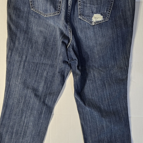 Torrid Women's Jeans Boyfriend Straight Leg Distressed Stretch size 16S - Picture 11 of 12